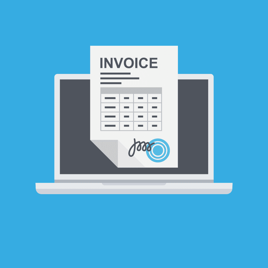 Create an invoice without errors