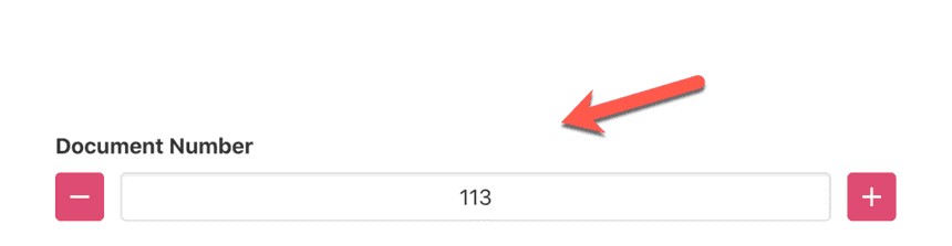 Automated Invoice Number